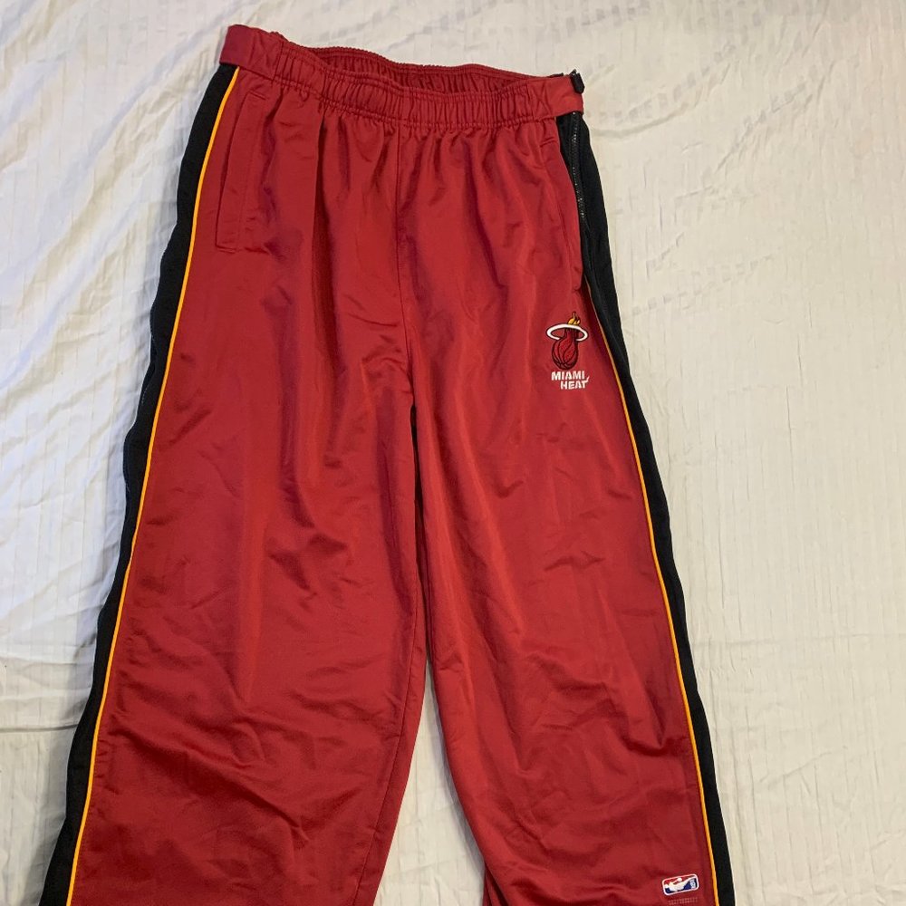 ❄️❄️❄️ ZIPWAY NBA CHANGE N GAME MIAMI HEAT MENS BASKETBALL FULL ZIP PANTS X….❄️❄